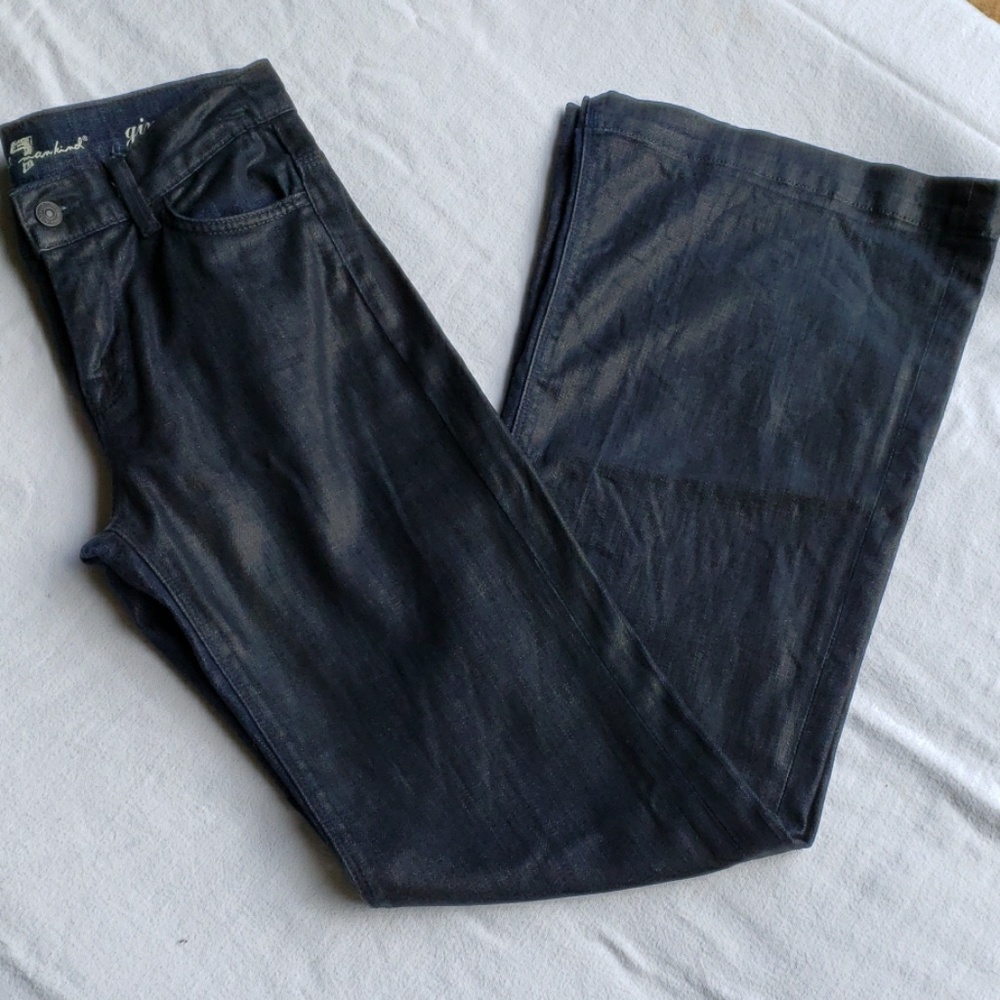 7 For All Mankind Women’s Flare Jeans in Dark Indigo